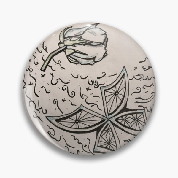 Item preview, Abstract Butterfly Wings with Rose designed and sold by Recalcitrare Art.