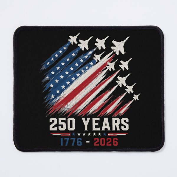 Item preview, 250 Years Patriotic Jet Fighter 4th of July American Flag Freedom designed and sold by Thread&Fable.
