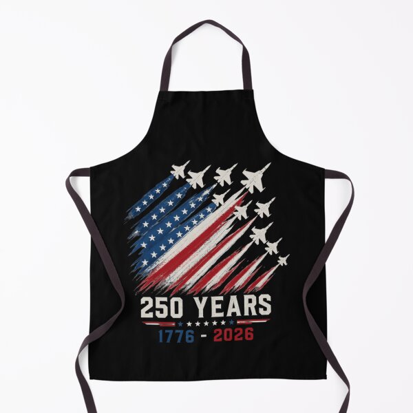 Item preview, 250 Years Patriotic Jet Fighter 4th of July American Flag Freedom designed and sold by Thread&Fable.