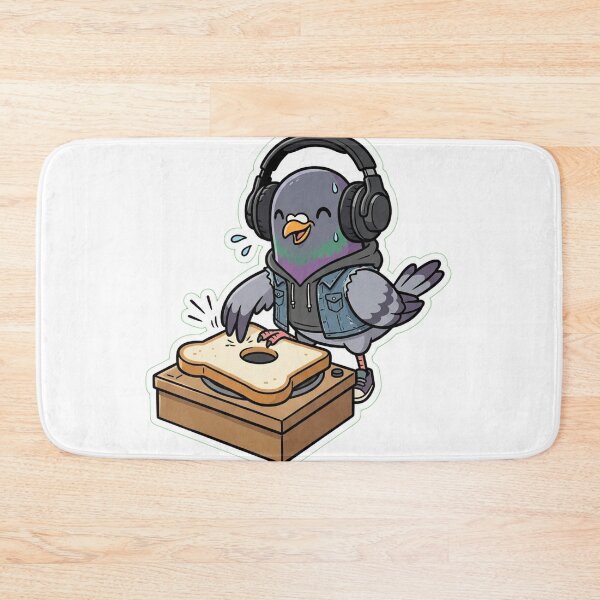 Item preview, DJ Pigeon Bread Record designed and sold by YNAMREG.