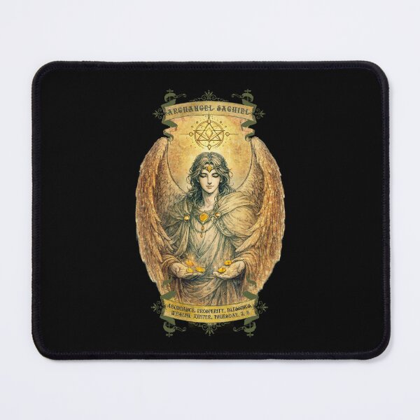 Item preview, Beautiful Archangel Sachiel - Royal Black - Visualise Invisible designed and sold by VisualiseIt.
