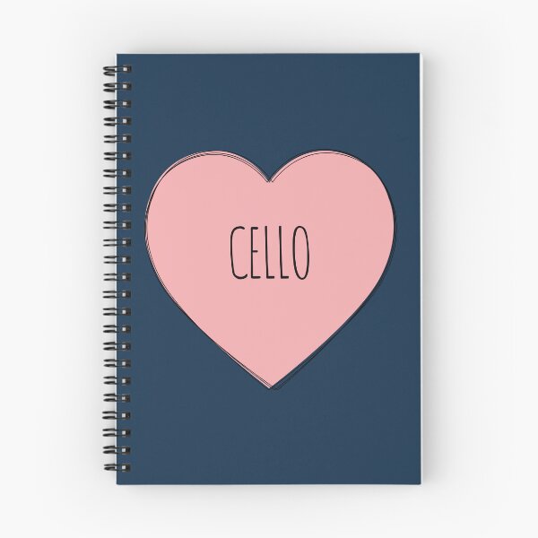 Item preview, I Love Cello Pink Heart designed and sold by MaryAller.