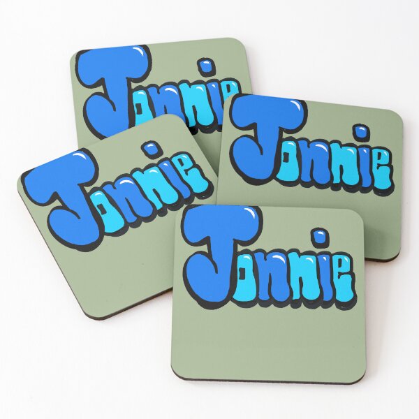 Item preview, Jonnie name in Blue Graffiti Bubble Letters typography  designed and sold by Artonmytee.