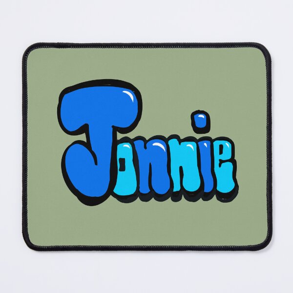 Item preview, Jonnie name in Blue Graffiti Bubble Letters typography  designed and sold by Artonmytee.