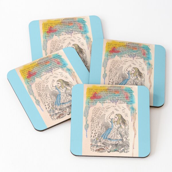 Item preview, Alice in Wonderland and Deck of Cards designed and sold by collageDP.