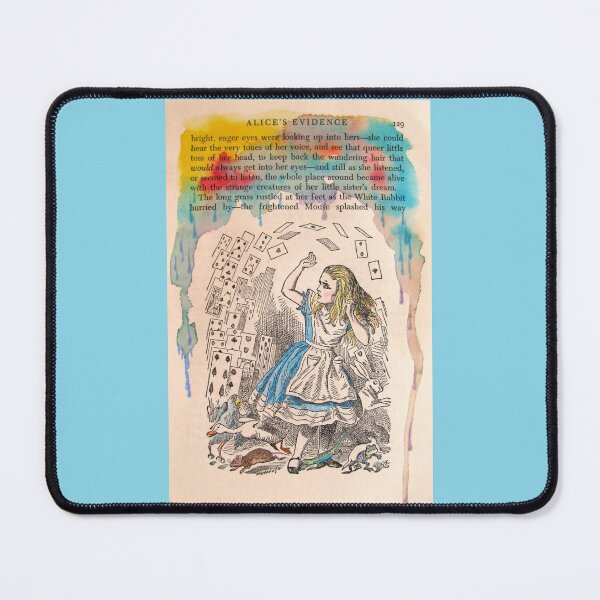 Item preview, Alice in Wonderland and Deck of Cards designed and sold by collageDP.