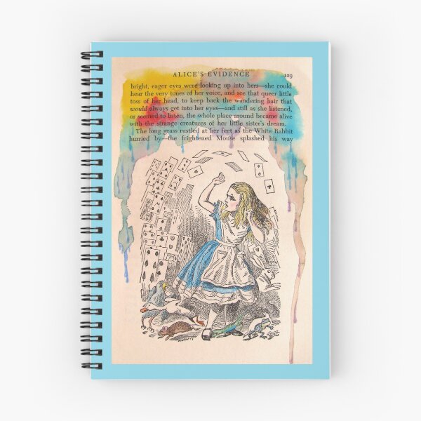 Item preview, Alice in Wonderland and Deck of Cards designed and sold by collageDP.