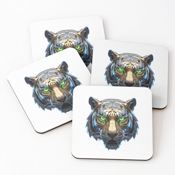 Item preview, Cybernetic Tiger - Neo Tokyo Underground Series designed and sold by SupernovaNote.