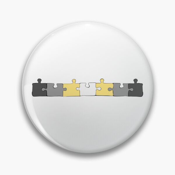 Item preview, Demigender Puzzle Pieces Pride Flag designed and sold by HarveyHandcraftsandDesigns.