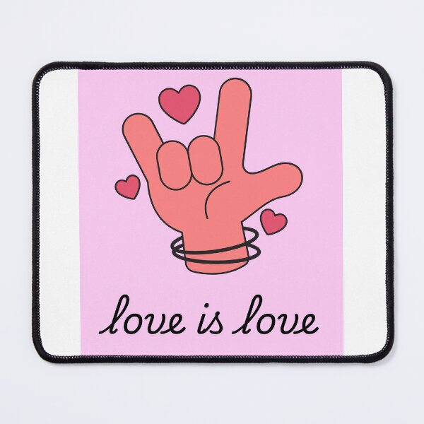 Item preview, Love Is Love designed and sold by PrettyOkayCo.