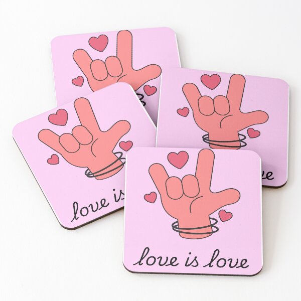 Item preview, Love Is Love designed and sold by PrettyOkayCo.