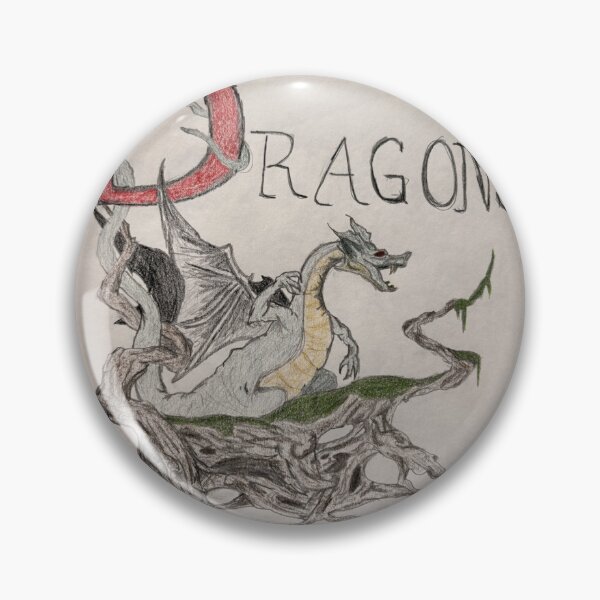 Item preview, Dragons drawing icon designed and sold by Recalcitrare Art.