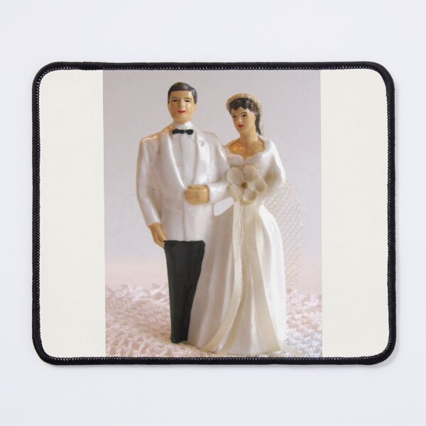Item preview, Vintage Wedding Cake Topper Bride and Groom designed and sold by collageDP.