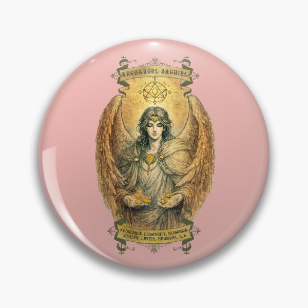 Item preview, Beautiful Archangel Sachiel - Royal Baby Pink - Visualise Invisible designed and sold by VisualiseIt.