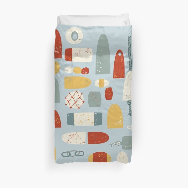 Fishing Floats Duvet Cover