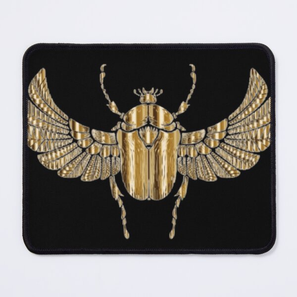 Item preview, Golden Scarab Beetle | Egyptian Luxury Art designed and sold by Rawafi Art Studio.