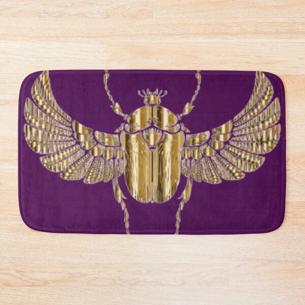 Item preview, Golden Scarab Beetle | Egyptian Luxury Art designed and sold by Rawafi Art Studio.