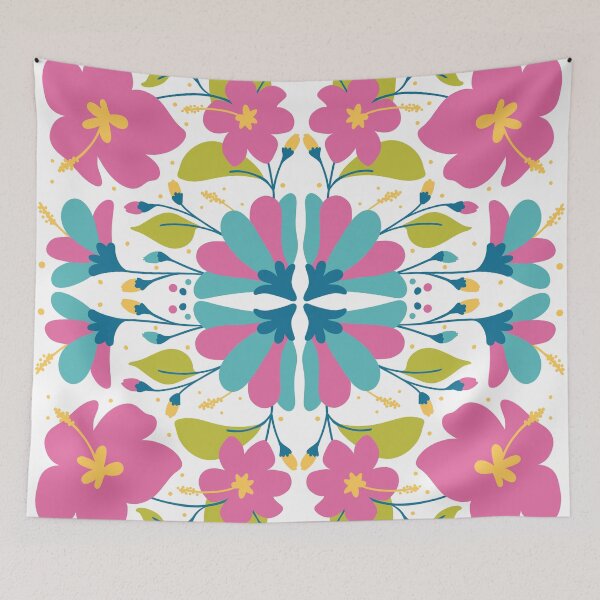 Item preview, Ornamental Floral Motif Pattern designed and sold by Novalineastudio.