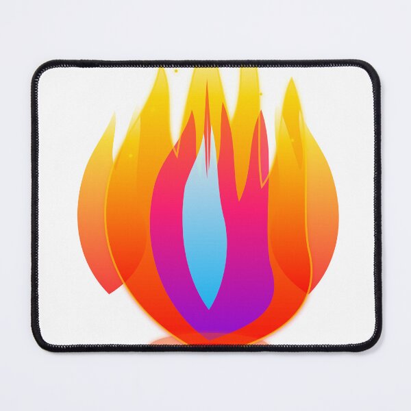 Item preview, Stylized Fire Flame Vector Illustration | Abstract Colorful Fire Graphic designed and sold by Yuran11.
