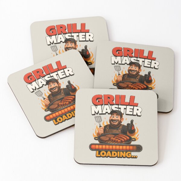 Artikelvorschau, Grillmeister-Grillladen – Lustiges Grill-Design für Väter entworfen und verkauft von MartBook.