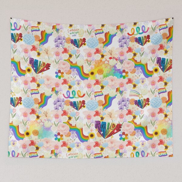 Item preview, Every Flower Is Different Pride designed and sold by LifeParody.