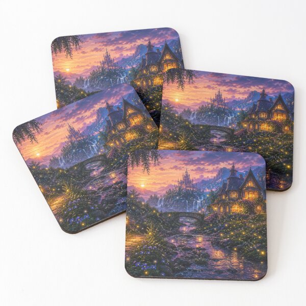 Item preview, Enchanted Fireflies at Twilight designed and sold by Glowing-Pieces.