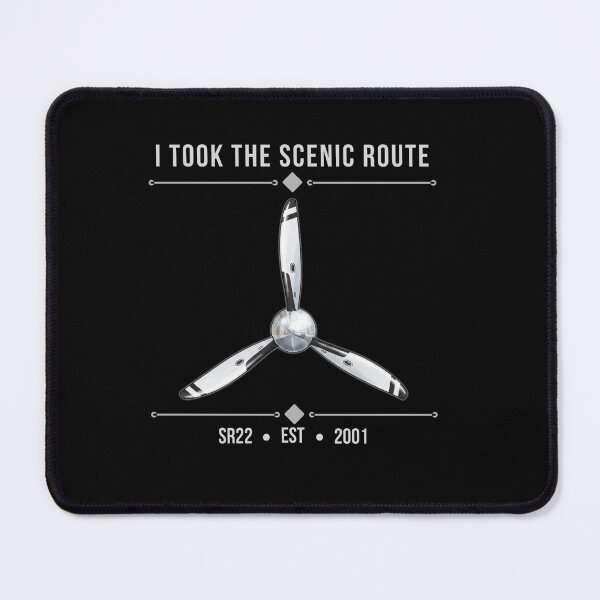 Item preview, I Took The Scenic Route - Vintage SR22 Aviator Propeller Design designed and sold by alizye.