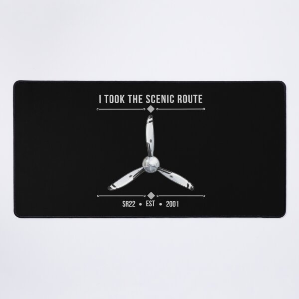 Item preview, I Took The Scenic Route - Vintage SR22 Aviator Propeller Design designed and sold by alizye.