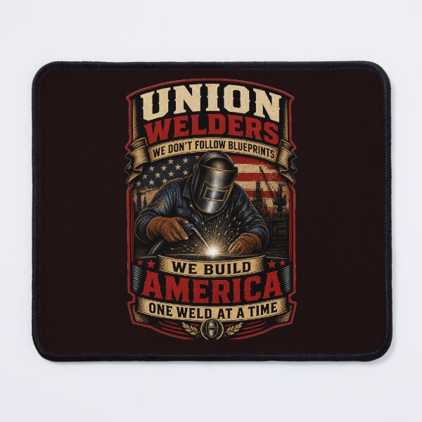 Item preview, Union Welders We Build America One Weld At A Time Shirt | Proud Welding Worker Tee designed and sold by LabCore.