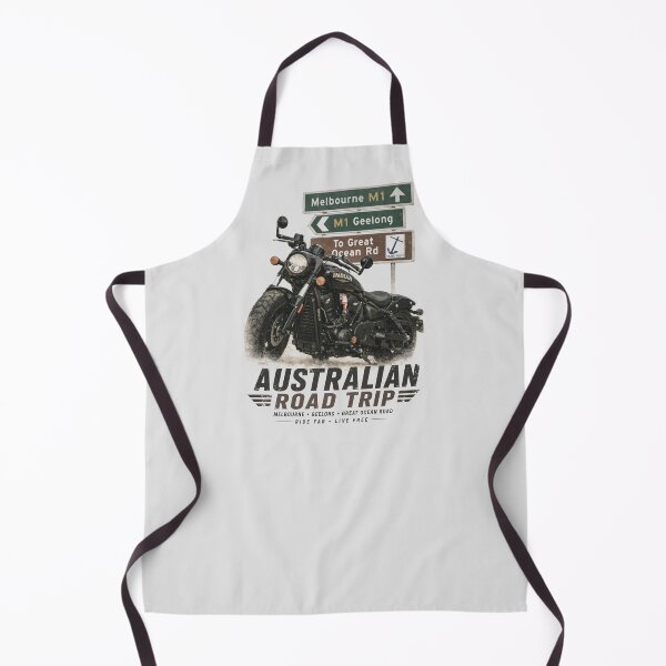 Item preview, Indian Scout Australian Road Trip Vintage Biker Graphic designed and sold by EdGraphy.