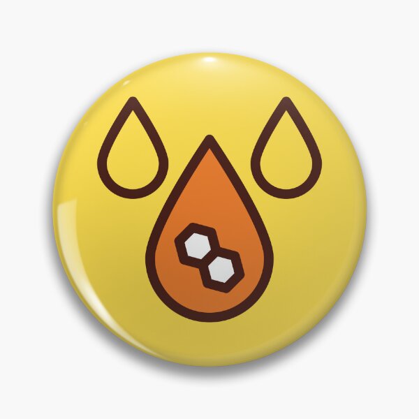 Item preview, Honey Drops Minimal Icon designed and sold by danielrospad.