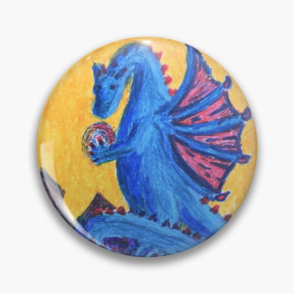 Item preview, Dragon holding crystal ball designed and sold by Recalcitrare Art.