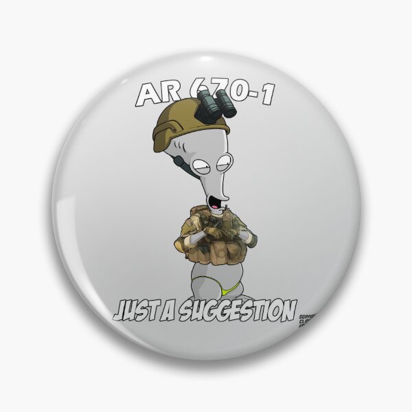 Item preview, AR 670-1 Just a Suggestion | Army Regulation Humor designed and sold by SupportClassSavage.
