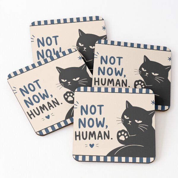 Item preview, Funny Black Cat Art designed and sold by Studio pod Burom.