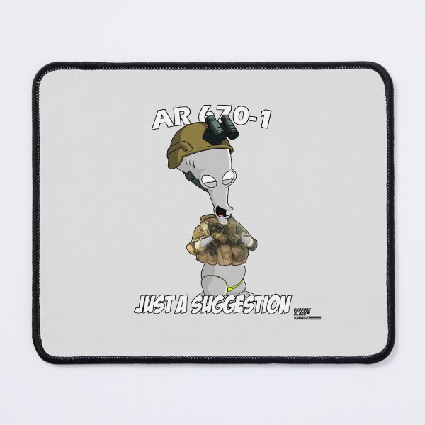 Item preview, AR 670-1 Just a Suggestion | Army Regulation Humor designed and sold by SupportClassSavage.