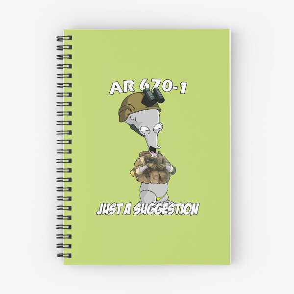 Item preview, AR 670-1 Just a Suggestion | Army Regulation Humor designed and sold by SupportClassSavage.