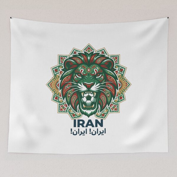 Item preview, World Cup Iran Football Lion designed and sold by MarcV88.