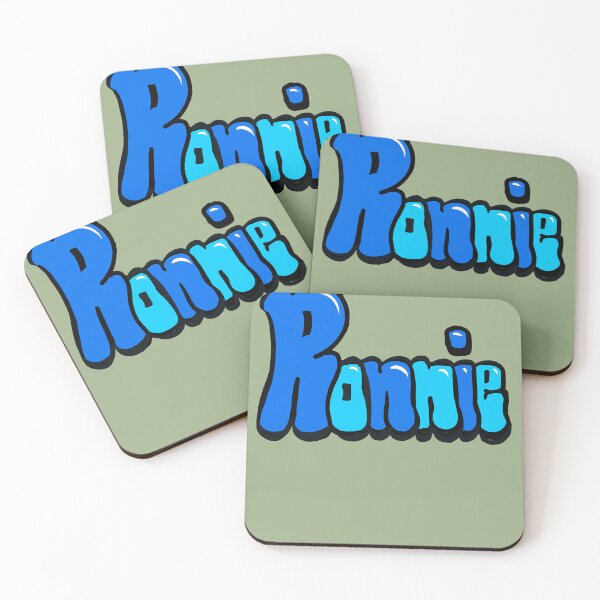 Item preview, Ronnie name in Blue Graffiti Bubble Letters typography  designed and sold by Artonmytee.