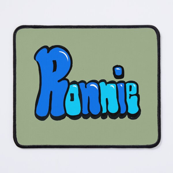 Item preview, Ronnie name in Blue Graffiti Bubble Letters typography designed and sold by Artonmytee.
