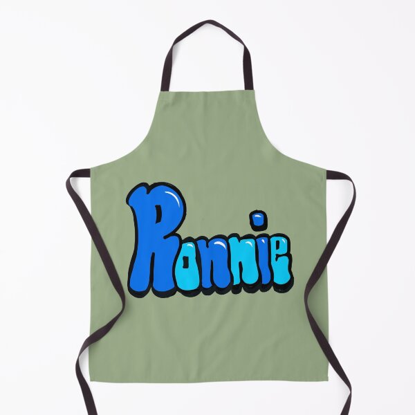 Item preview, Ronnie name in Blue Graffiti Bubble Letters typography  designed and sold by Artonmytee.