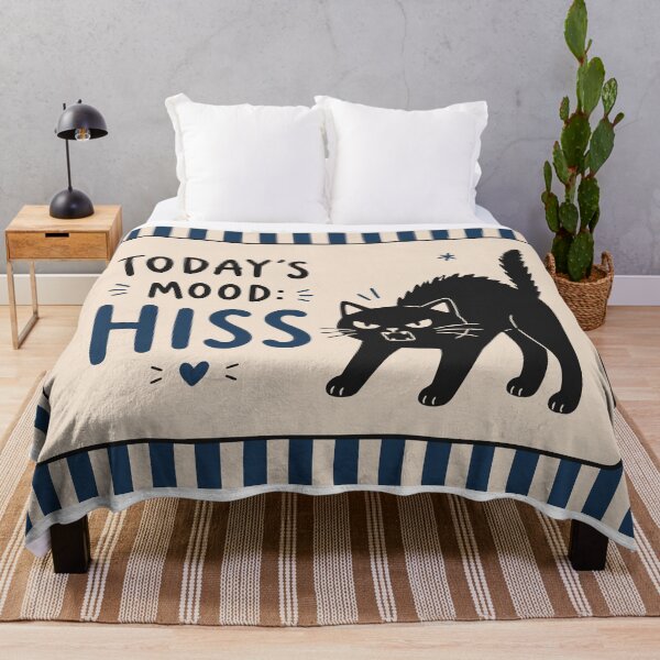 Item preview, Funny Hissing Cat Art designed and sold by Studio pod Burom.
