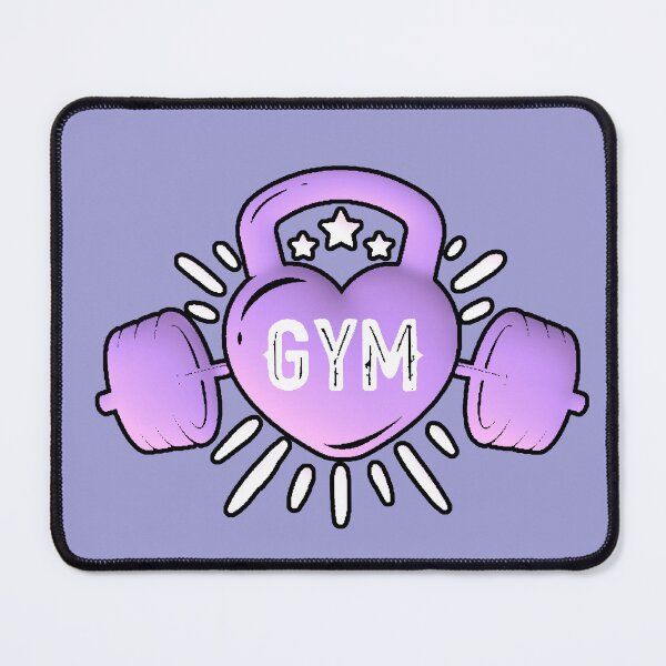 Item preview, Heart Gym Kettlebell Weights Fitness Gym Girl designed and sold by AstronautMerch.