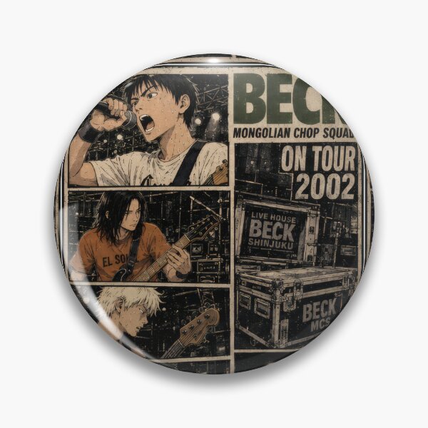Item preview, Tour Poster: Beck - Mongolian Chop Squad designed and sold by ToastKreuz.