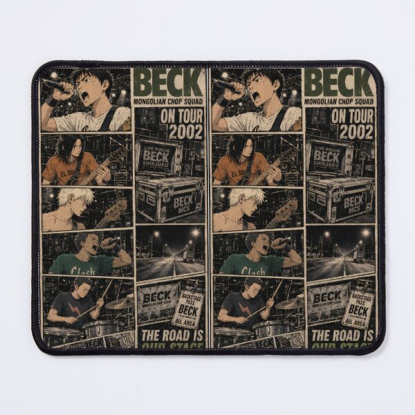 Item preview, Tour Poster: Beck - Mongolian Chop Squad designed and sold by ToastKreuz.