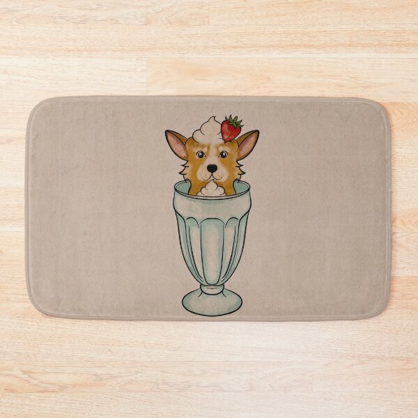 Item preview, Retro Corgi Pup In A Cup designed and sold by ellealsopaints.