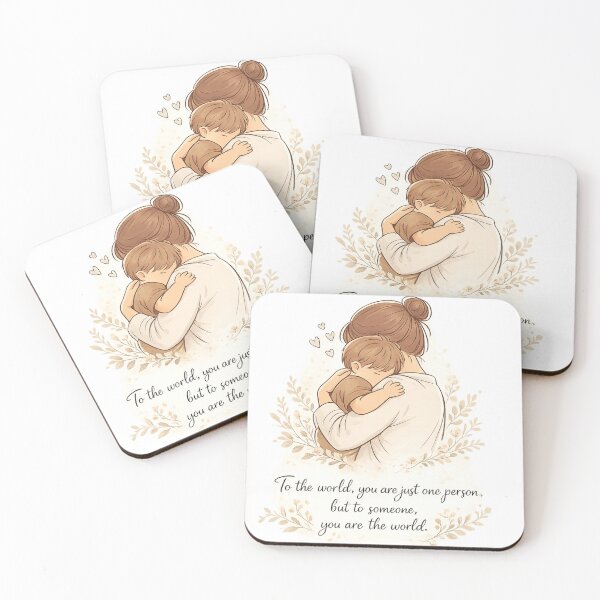 Item preview, Minimalist Mother and Child Love Art designed and sold by Danynhasillva.