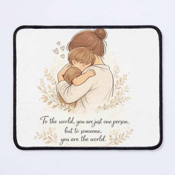 Item preview, Minimalist Mother and Child Love Art designed and sold by Danynhasillva.