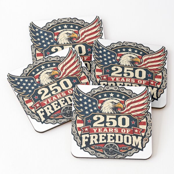 Item preview, 250 Years of Freedom Patriotic Cycling Eagle Bike Chain Vintage designed and sold by shemodas.