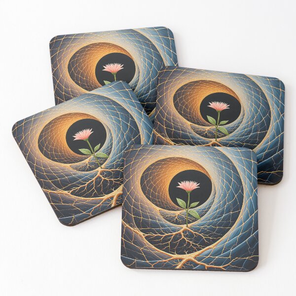 Item preview, The delicate flower grows at the center of the universe. designed and sold by Mianku | Für das Leben.