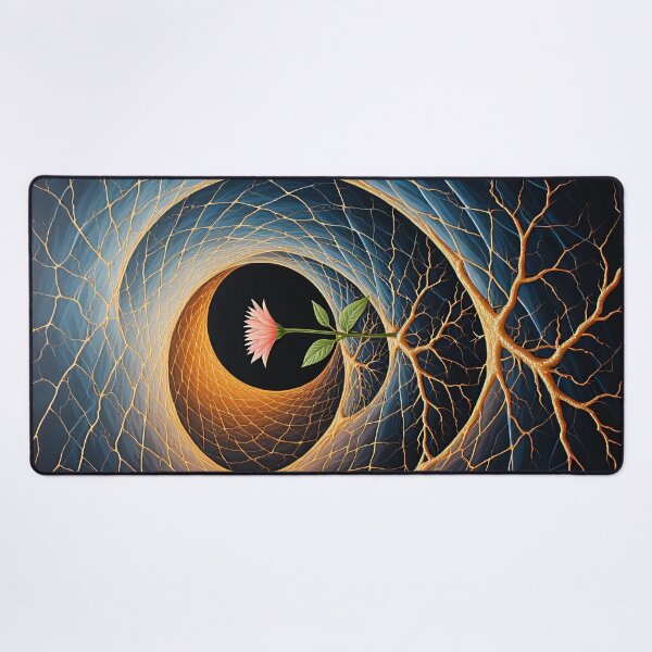Item preview, The delicate flower grows at the center of the universe. designed and sold by Mianku | Für das Leben.